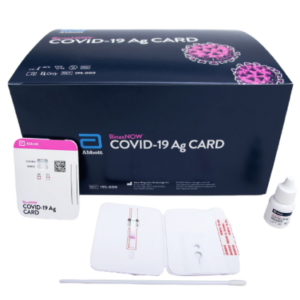 Abbott BinaxNOW Point of Care Ag Card Test (40 Tests/Box) ($19.87 per test)